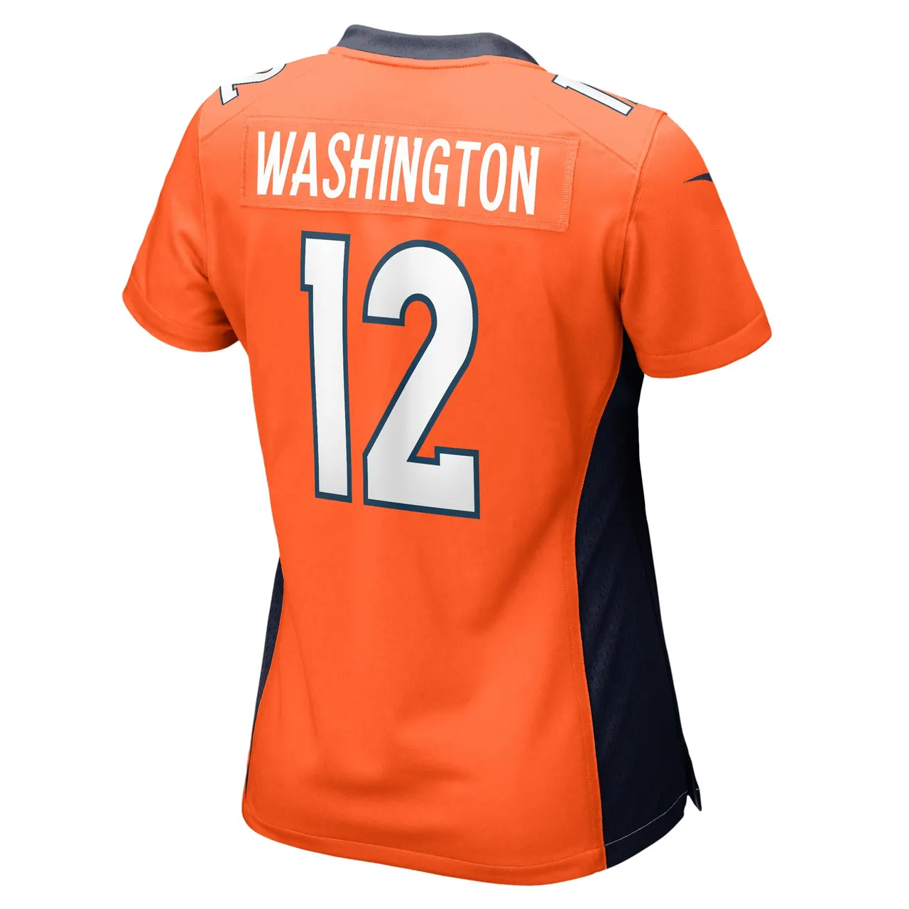 Montrell Washington Denver Broncos Nike Women's Game Player Jersey - Orange - Image 3