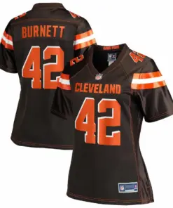 Morgan Burnett Cleveland Browns NFL Pro Line Women's Team Player Jersey - Brown