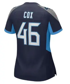 Morgan Cox Tennessee Titans Nike Women's Game Jersey - Navy - Image 4
