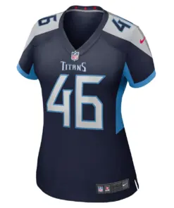 Morgan Cox Tennessee Titans Nike Women's Game Jersey - Navy - Image 3
