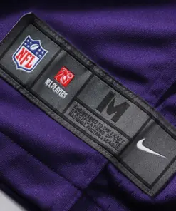Moritz Bohringer Minnesota Vikings Nike Team Color Game Jersey - Purple - Image 8