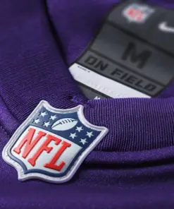Moritz Bohringer Minnesota Vikings Nike Team Color Game Jersey - Purple - Image 5