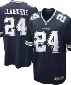 Morris Claiborne Dallas Cowboys Nike Team Color Game Jersey - Navy Blue