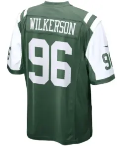 Muhammad Wilkerson New York Jets Nike Game Jersey - Kelly Green - Image 3