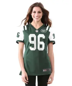 Alternative view of Muhammad Wilkerson New York Jets Nike Women's Game Jersey - Kelly Green