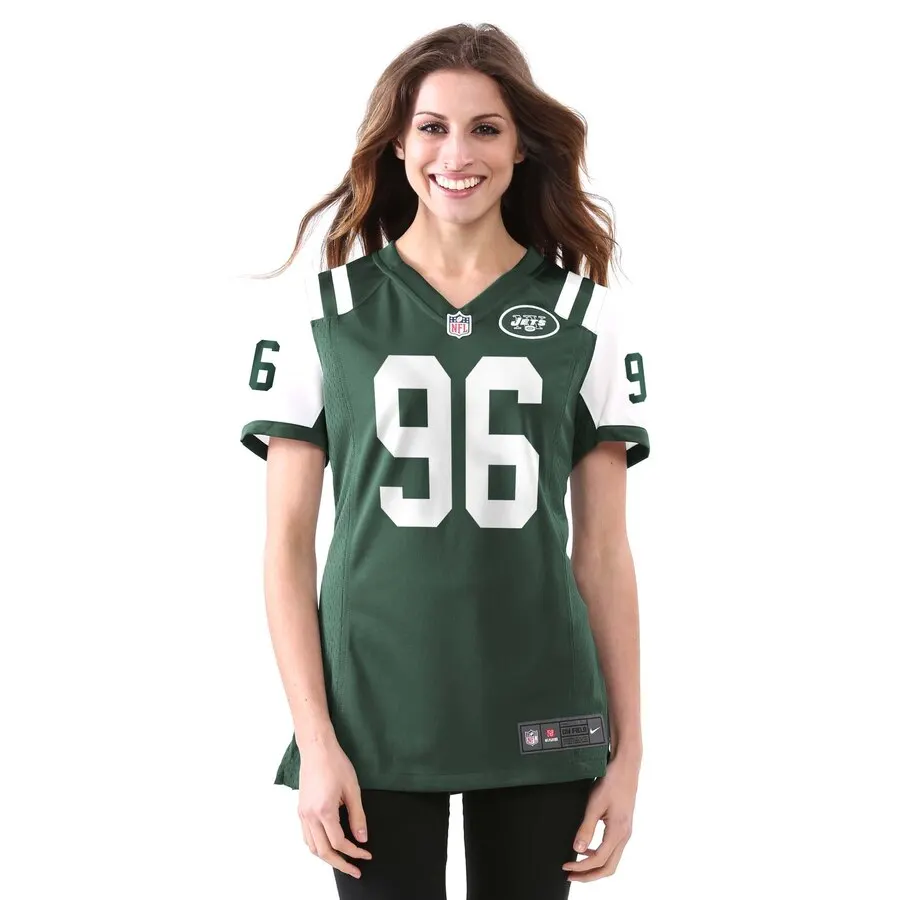 Muhammad Wilkerson New York Jets Nike Women's Game Jersey - Kelly Green - Image 2