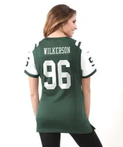 Muhammad Wilkerson New York Jets Nike Women's Game Jersey - Kelly Green - Image 3