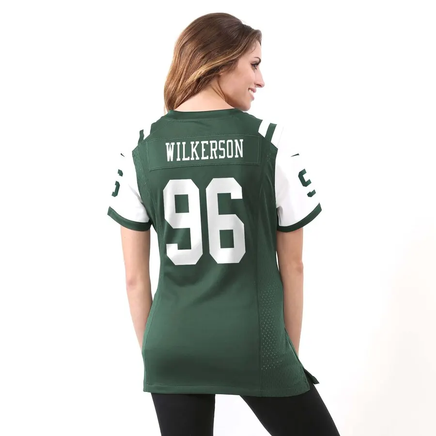 Muhammad Wilkerson New York Jets Nike Women's Game Jersey - Kelly Green - Image 3