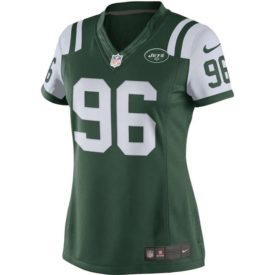 Muhammad Wilkerson New York Jets Nike Women's Limited Jersey - Kelly Green - Image 2