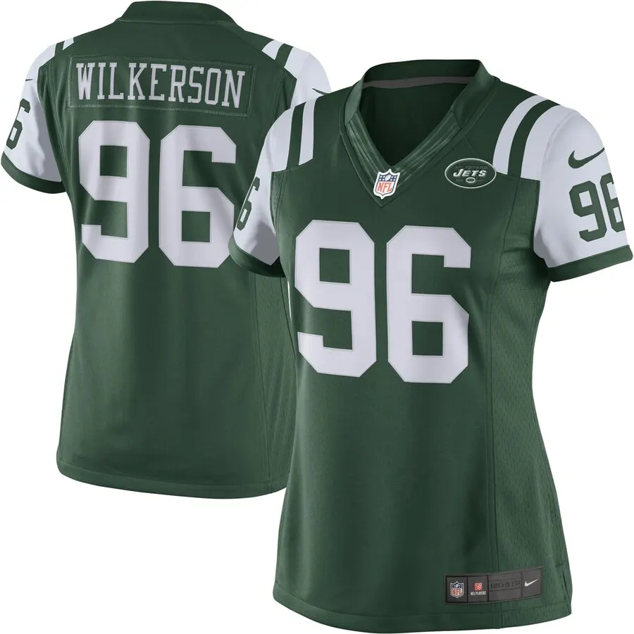 Muhammad Wilkerson New York Jets Nike Women's Limited Jersey - Kelly Green