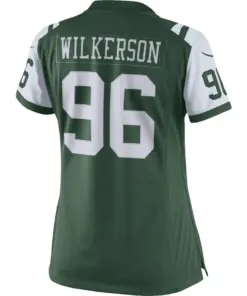 Muhammad Wilkerson New York Jets Nike Women's Limited Jersey - Kelly Green - Image 3