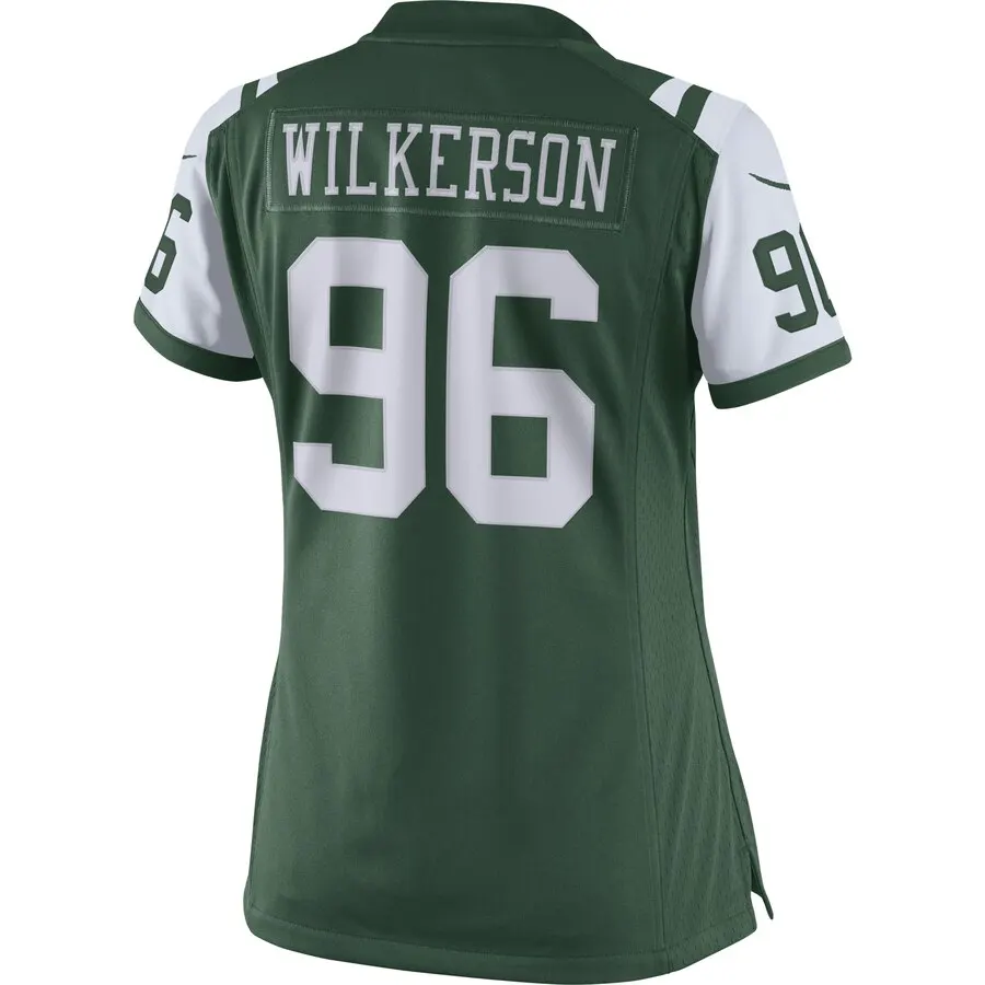 Muhammad Wilkerson New York Jets Nike Women's Limited Jersey - Kelly Green - Image 3