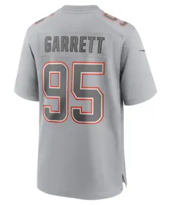 Myles Garrett Cleveland Browns Nike Atmosphere Fashion Game Jersey - Gray - Image 4