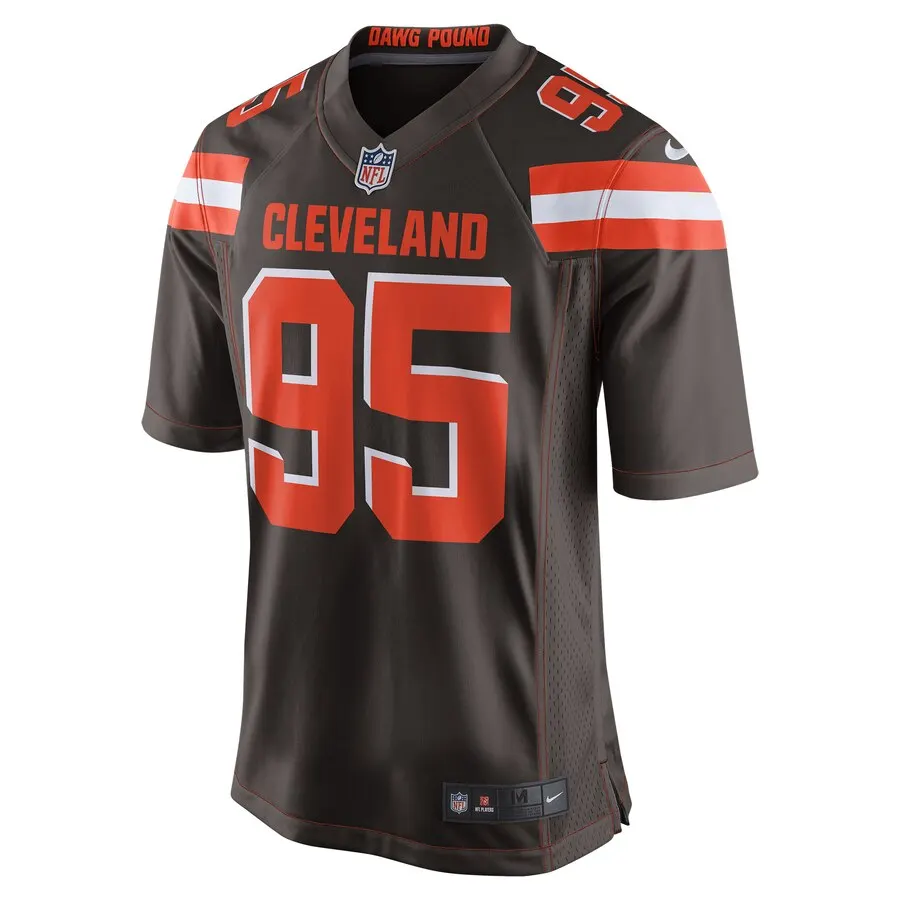 Myles Garrett Cleveland Browns Nike Game Jersey - Brown - Image 2