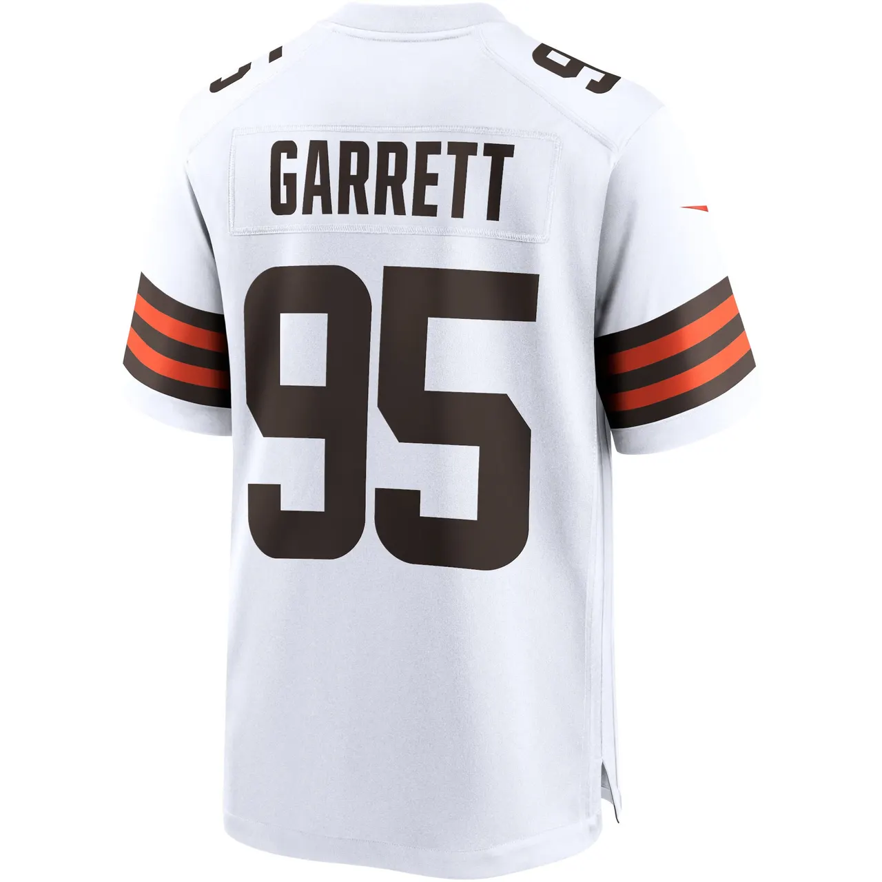 Myles Garrett Cleveland Browns Nike Player Game Jersey - White - Image 4