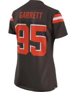 Myles Garrett Cleveland Browns Nike Women's Game Jersey - Brown - Image 3