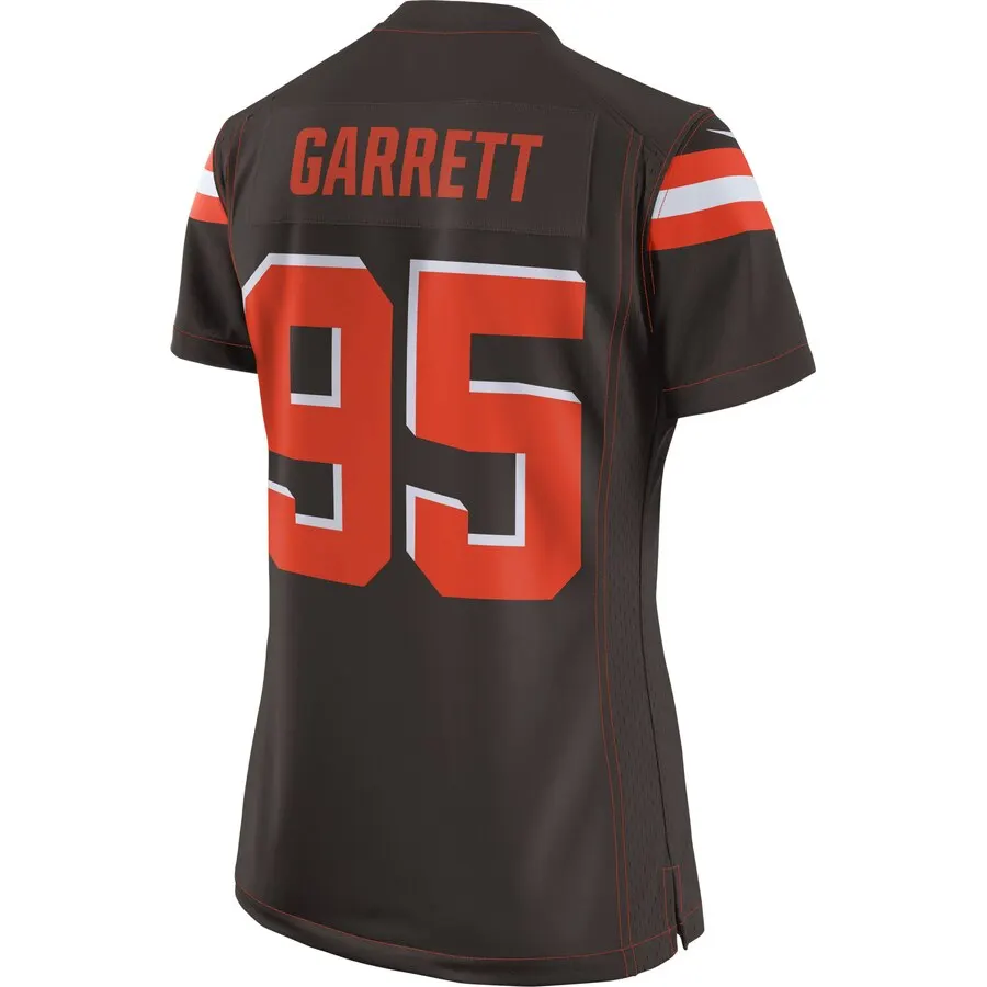 Myles Garrett Cleveland Browns Nike Women's Game Jersey - Brown - Image 3