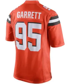 Myles Garrett Cleveland Browns Nike Youth Player Game Jersey - Orange - Image 3
