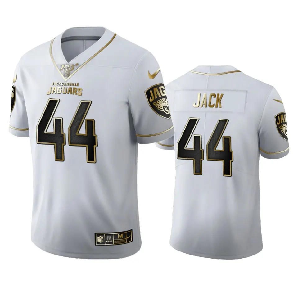 Myles Jack Jacksonville Jaguars Nike 100th Season Golden Edition Jersey - White