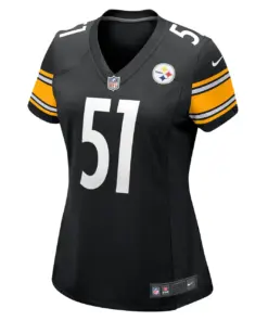 Myles Jack Pittsburgh Steelers Nike Women's Game Player Jersey - Black - Image 3