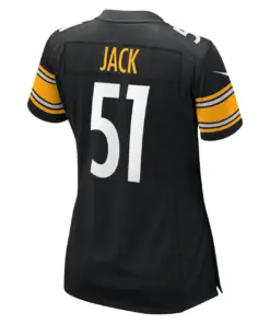 Myles Jack Pittsburgh Steelers Nike Women's Game Player Jersey - Black - Image 4