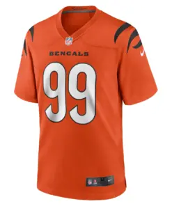 Myles Murphy Cincinnati Bengals Nike Team Game Jersey - Orange - Image 3