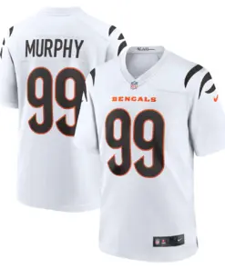 Myles Murphy Cincinnati Bengals Nike Team Game Jersey - White