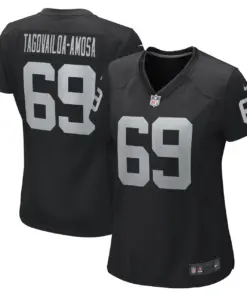 Myron Tagovailoa-Amosa Las Vegas Raiders Nike Women's Game Player Jersey - Black