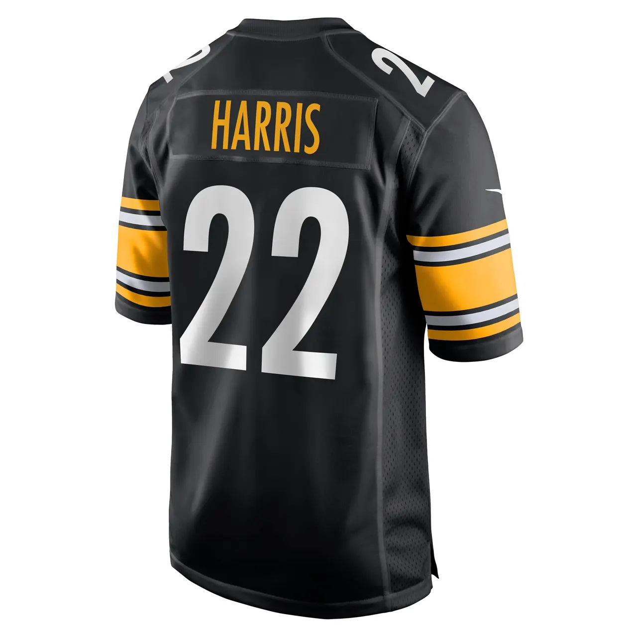 Najee Harris Pittsburgh Steelers Nike Game Jersey - Black - Image 4