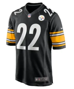 Najee Harris Pittsburgh Steelers Nike Game Jersey - Black - Image 3