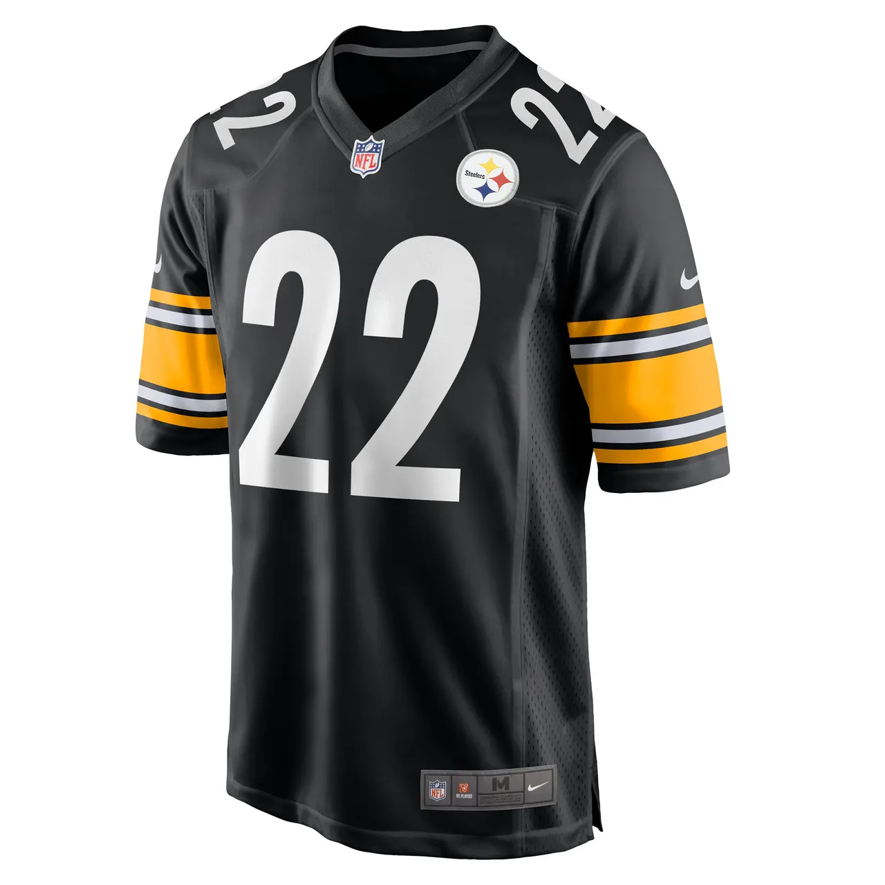Najee Harris Pittsburgh Steelers Nike Game Jersey - Black - Image 3