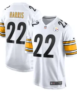 Najee Harris Pittsburgh Steelers Nike Game Jersey - Black - Image 8