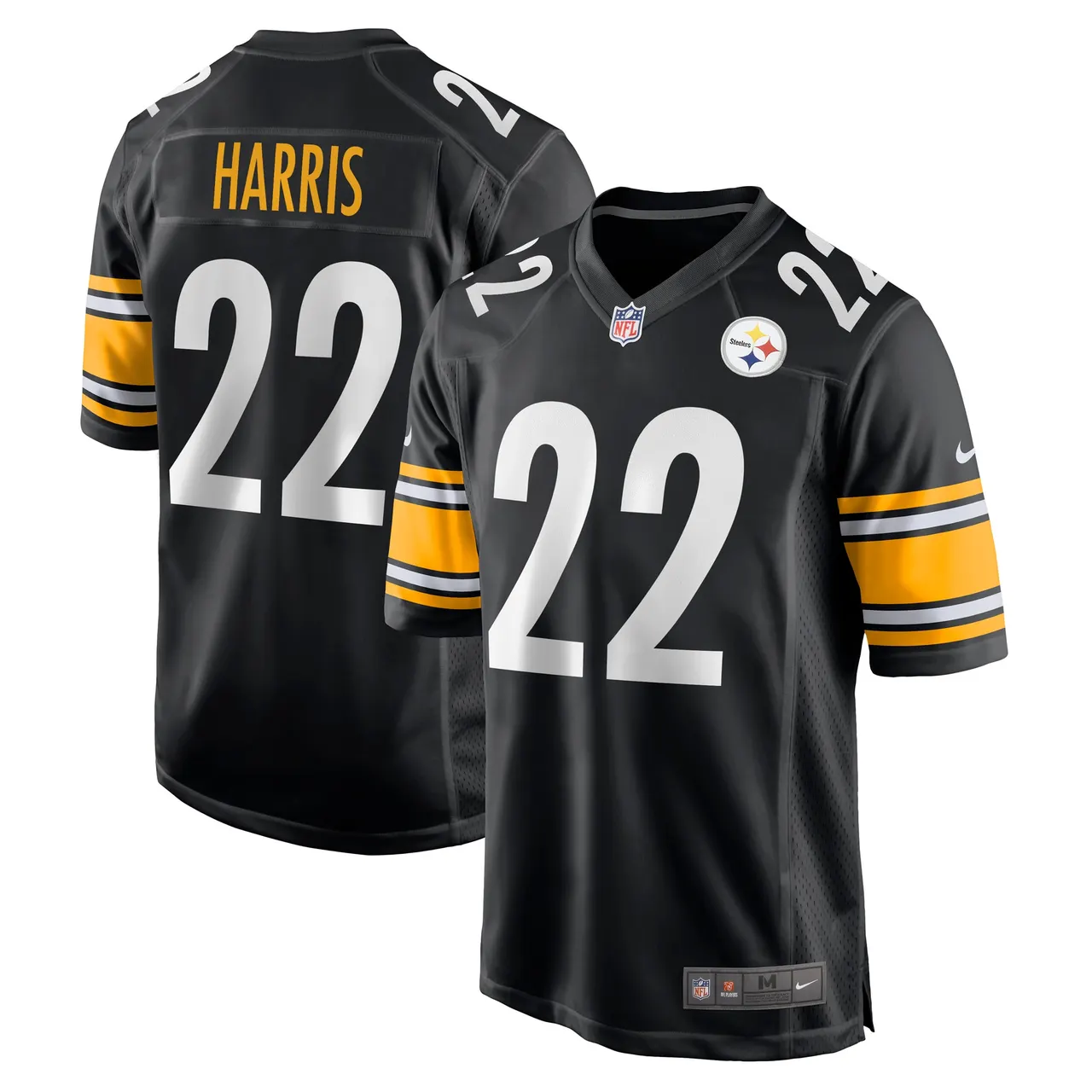 Najee Harris Pittsburgh Steelers Nike Game Jersey - White - Image 10