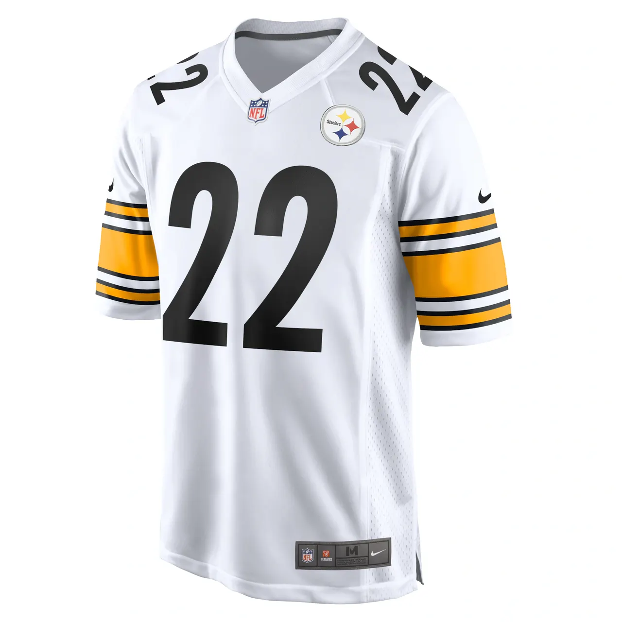 Najee Harris Pittsburgh Steelers Nike Game Jersey - White - Image 3
