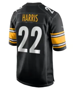 Najee Harris Pittsburgh Steelers Nike Game Jersey - White - Image 7