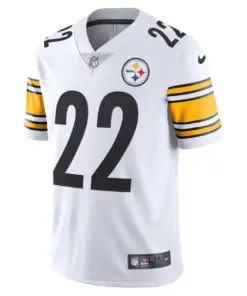 Najee Harris Pittsburgh Steelers Nike Vapor Limited Jersey - White - Image 3
