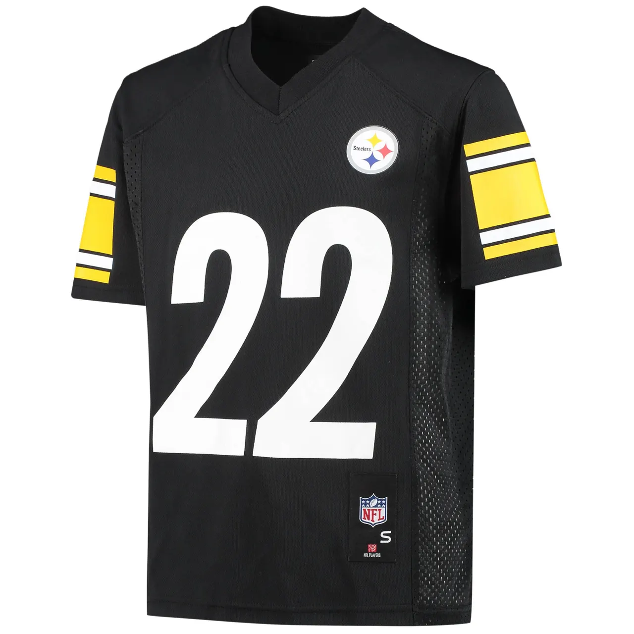Najee Harris Pittsburgh Steelers Nike Youth Replica Player Jersey - Black - Image 3