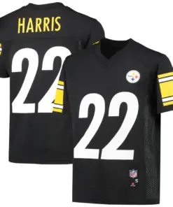 Najee Harris Pittsburgh Steelers Nike Youth Replica Player Jersey - Black