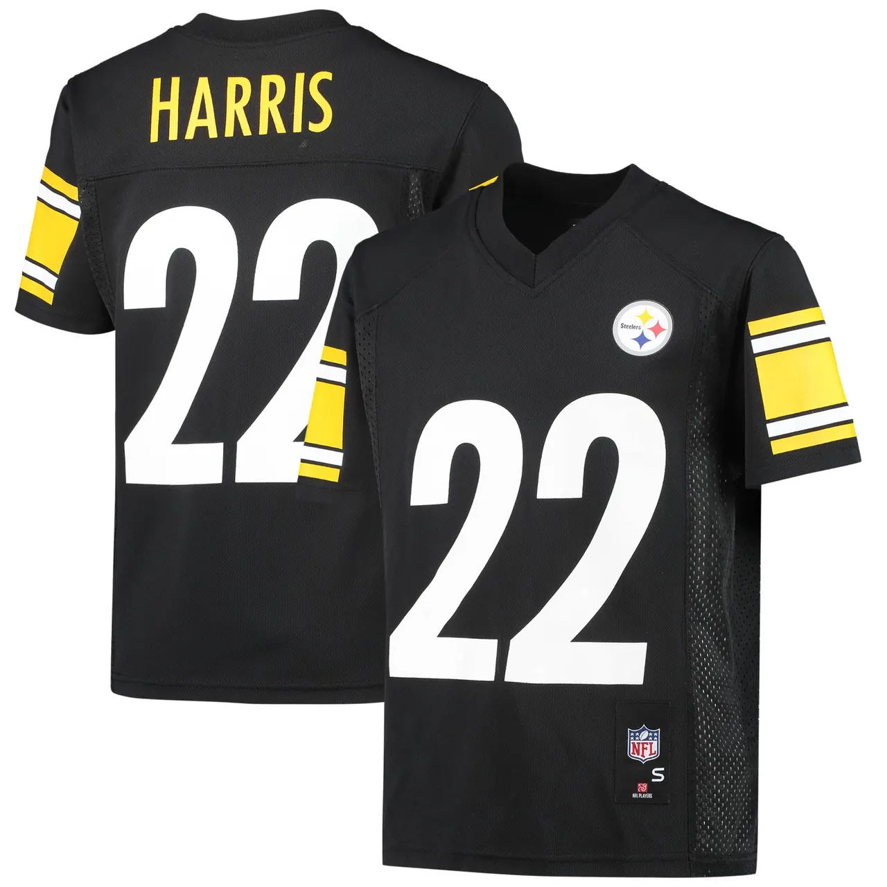 Najee Harris Pittsburgh Steelers Nike Youth Replica Player Jersey - Black