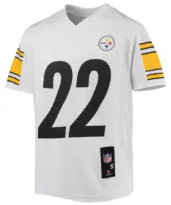 Najee Harris Pittsburgh Steelers Nike Youth Replica Player Jersey - Black - Image 6