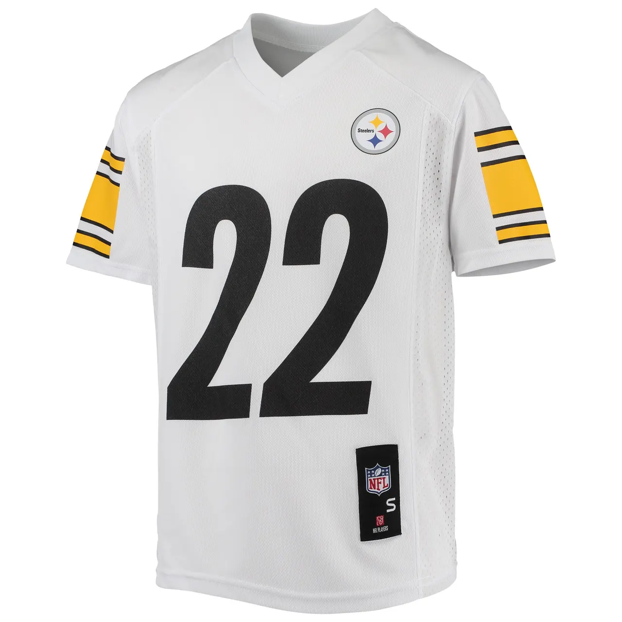 Najee Harris Pittsburgh Steelers Nike Youth Replica Player Jersey - Black - Image 6