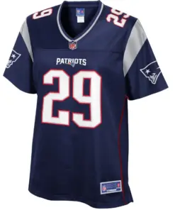 Alternative view of Nate Brooks New England Patriots NFL Pro Line Women's Player Jersey - Navy