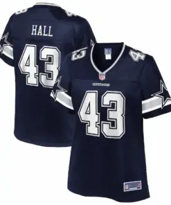 Nate Hall Dallas Cowboys NFL Pro Line Women's Team Player Jersey - Navy