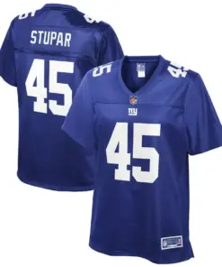 Nate Stupar New York Giants NFL Pro Line Women's Team Player Jersey - Royal Blue