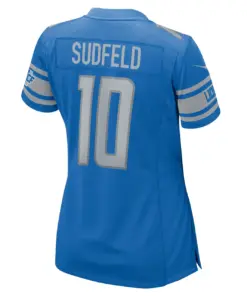 Nate Sudfeld Detroit Lions Nike Women's Home Game Player Jersey - Royal Blue - Image 4