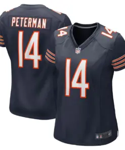 Nathan Peterman Chicago Bears Nike Women's Game Player Jersey - Navy