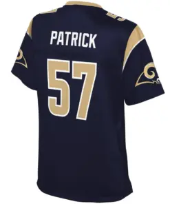 Natrez Patrick Los Angeles Rams NFL Pro Line Women's Team Player Jersey - Navy - Image 3