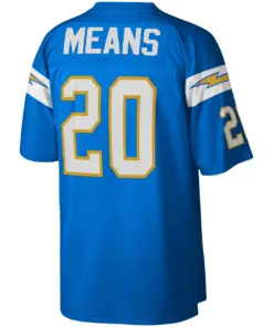 Natrone Means Los Angeles Chargers Mitchell & Ness 1994 Legacy Replica Jersey - Powder Blue - Image 4