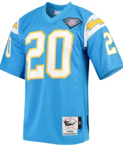 Natrone Means Los Angeles Chargers Mitchell & Ness Retired Player Jersey - Powder Blue - Image 3