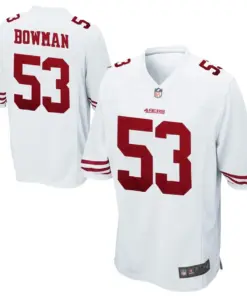 NaVorro Bowman San Francisco 49ers Nike Game Jersey - White